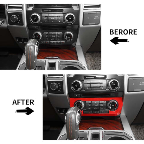 For 2015-2020 Ford F150 Air Conditioner Control Switch Panel Trim Cover