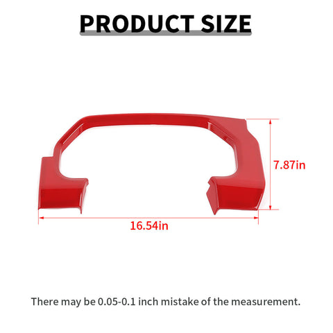 For 2024+ Ford F150 Raptor Dashboard Instrument Display Panel Trim Cover Decor