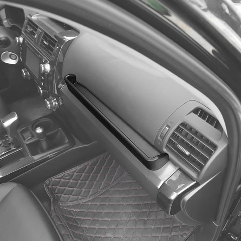 For 2010-2023 Toyota 4Runner Passenger Copilot Armrest Storage Box Passenger Black