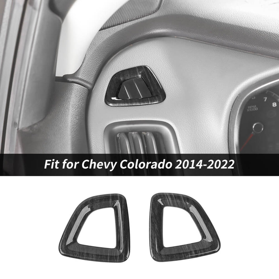 For 2014-2022 Chevy Colorado Center Console Side Air Vent Cover Trim Small