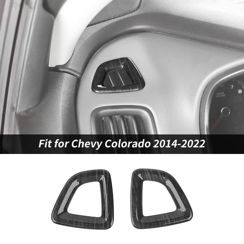 For 2014-2022 Chevy Colorado Center Console Side Air Vent Cover Trim Small