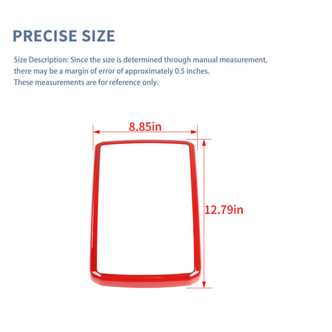 For 2010-2023 Toyota 4Runner TRD Roof Reading Light Frame Decor Cover Trim