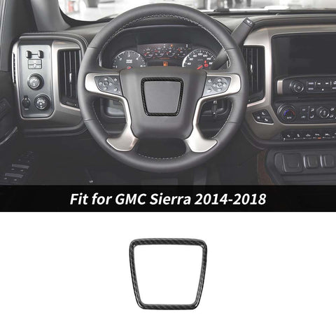 Interior Steering Wheel Center Trim Cover For GMC SIERRA 1500/YUKON 2014-2018 Accessories | CheroCar