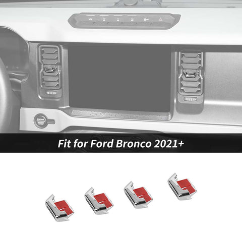 Center Dash Air Conditioner Outlet Vent Adjust Trim For 2021+ Ford Bronco｜CheroCar