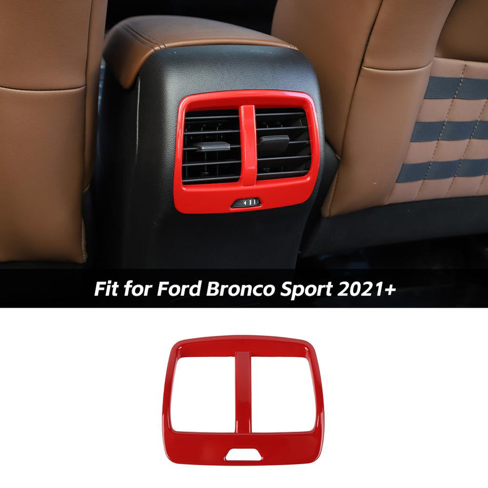 For 2021+ Ford Bronco Sport Rear Air Conditioner Vent Cover Trim