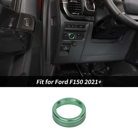 Headlight Switch Knob bezel Cover Trim For Ford F150 2021+ Accessories | CheroCar