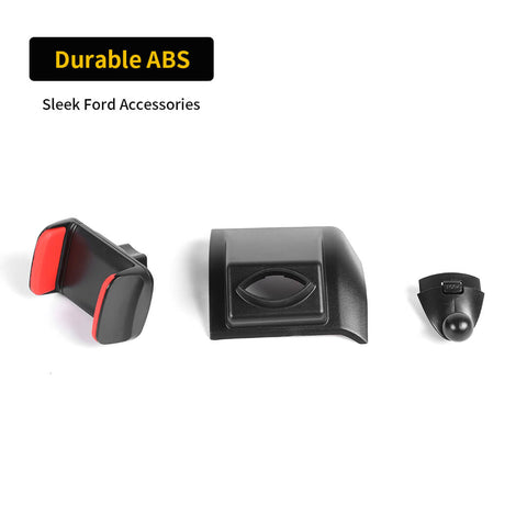 For 2013-2014 Ford F150 Raptor Center Console Dashboard Mobile Cell Phone Holder Bracket Stand