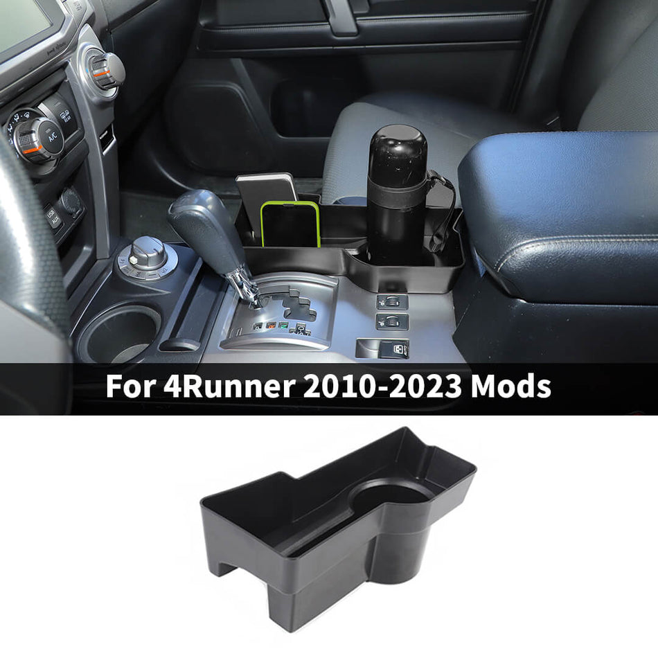 For 2010-2023 4Runner Center Console Gear Shift Side Storage Box Organizer
