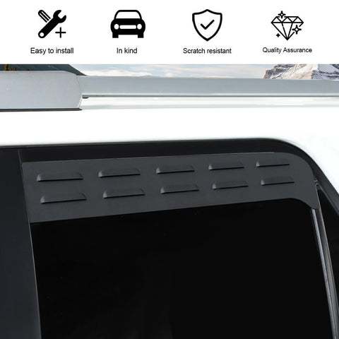 For 2010-2023 Toyota 4Runner Rear Side Window Blinds Quarter Louver Vent Panel Cover