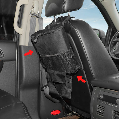 For Universal Car Seat Multi-Pocket Warm Keep Travel Storage Bag Organizer Holder