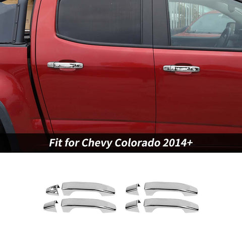 Door Handle Shell Trims Cover Bezel For Chevy Colorado 2014+ Accessories | CheroCar