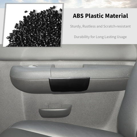 For 2007-2013 Chevy Silverado/GMC-SIERRA Inner Door Armrest Handle Storage Box Tray