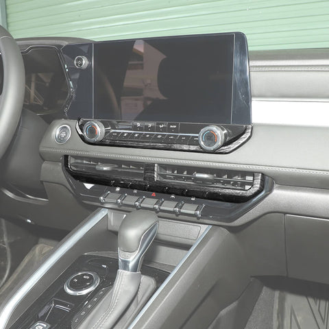 For 2023+ Chevy Colorado/GMC-CANYON Center Console Control Panel Trim Cover