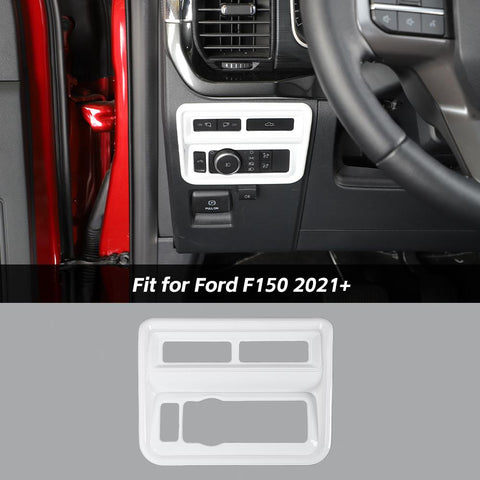 Headlight Control Switch Button Panel Trim Frame For Ford F150 2021+ Accessories | CheroCar