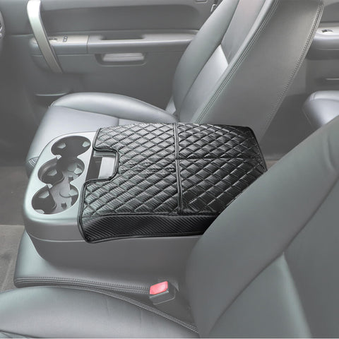 For 2007-2013 Chevy Silverado/GMC-SIERRA Inner Console Lid Armrest Box Cushion Pad Cover