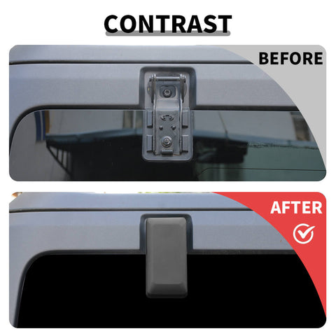 For 2021+ Ford Bronco Replacement Tailgate Liftgate Window Glass Hinge Trim Cover