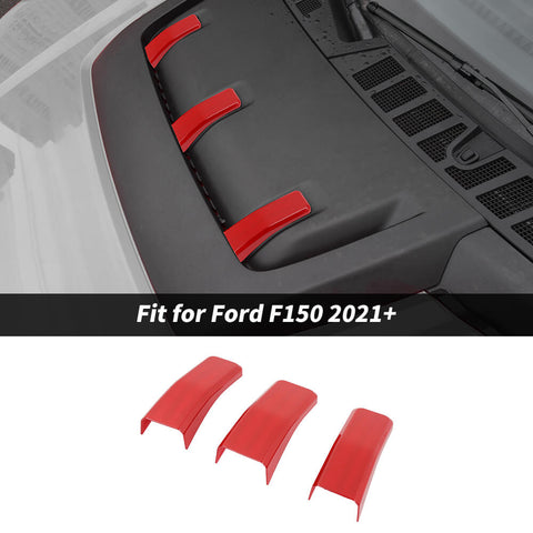 For 2021+ Ford F150 Raptor Hood Scoop Air Vent Cover Trim Decor