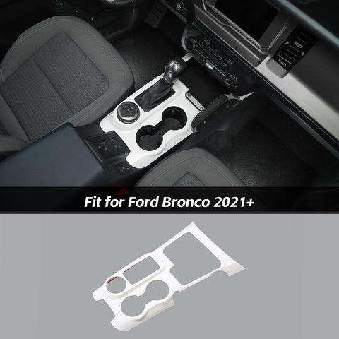 For 2021+ Ford Bronco Interior Gear Shift Panel Cover Trim