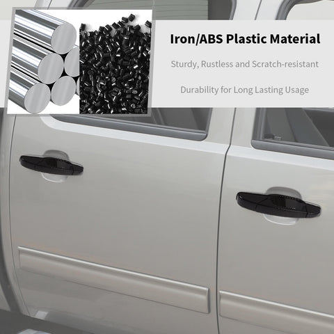 For 2007-2013 Chevy Avalanche/Suburban/Silverado/GMC-YUKON/SIERRA Exterior Door Handle Trim Cover