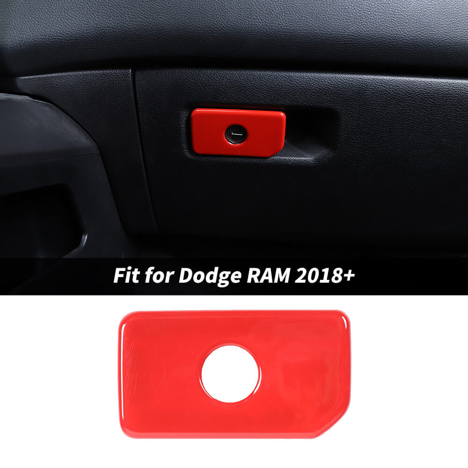 For 2018+ Dodge Ram Passenger Co-pilot Storage Box Handle Switch Trim Cover
