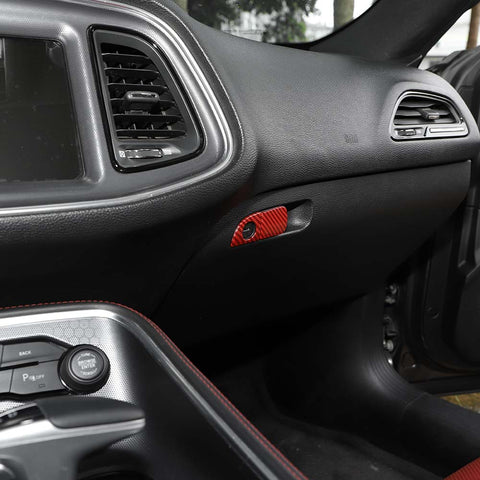 Passenger Storage Grab Handle Button Trim for Dodge Challenger 2015+ & Charger 2010+ & Chrysler 300C 2011+｜CheroCar