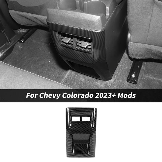 For 2023+ Chevy Colorado/GMC-CANYON Rear Air Vent Frame Cover Decor Trim