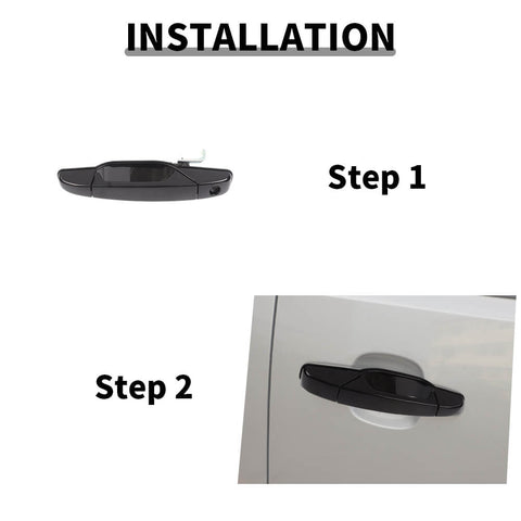 For 2007-2013 Chevy Avalanche/Suburban/Silverado/GMC-YUKON/SIERRA Exterior Door Handle Trim Cover