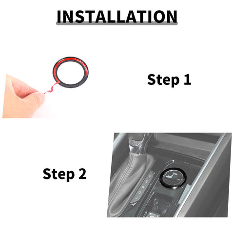 For 2024+ Chevy Colorado Four-wheel Drive 4WD Knob Adjustment Mode Ring Trim Cover