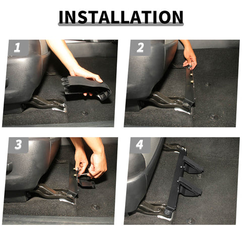 For 2010+ 4Runner Inner Fire Extinguisher Front Under Seat Mount Holder Bracket