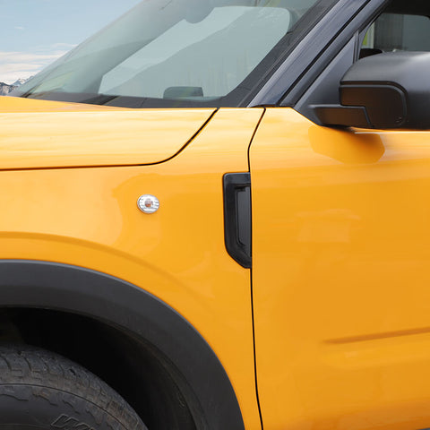 For 2021+ Ford Bronco Sport Fender Side Air Vent Leaf Plate Cover Trim