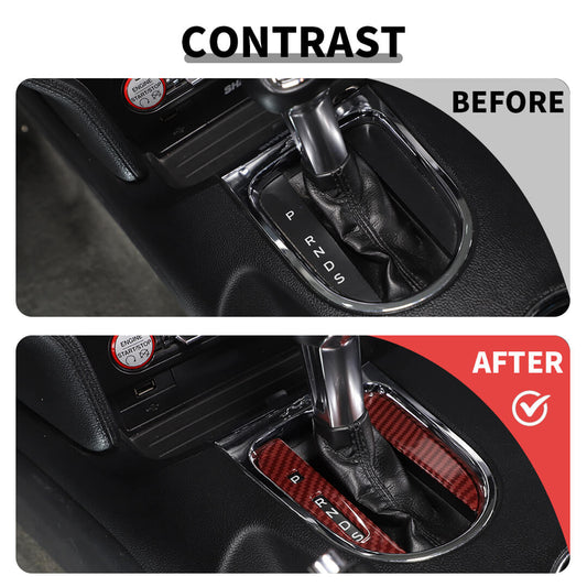 For 2015-2023 Ford Mustang Interior Center Console Trim Cover Kit (13 pcs)