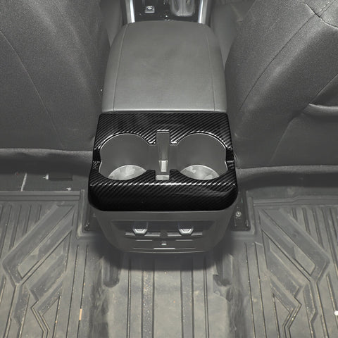 For 2023+ Chevy Colorado/GMC-CANYON Center Rear Water Cup Holder Trim Frame Cover