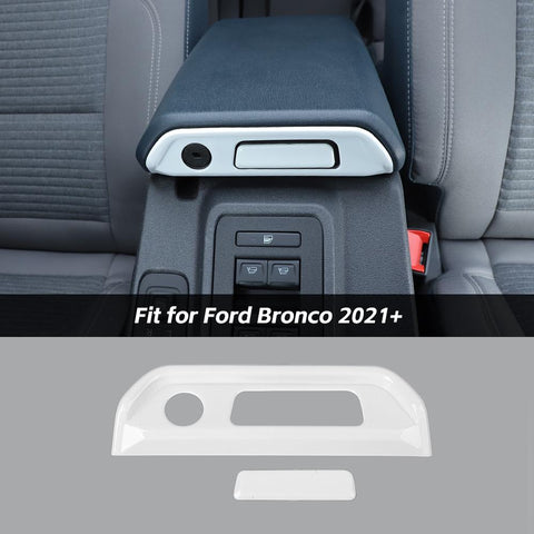 For 2021+ Ford Bronco Car Armrest Box Switch Decoration Cover Trim