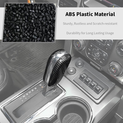 For 2009-2014 Ford F150 Raptor Central Console Gear Shift Panel Cover Trim