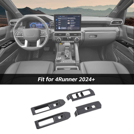 For 2024+ Toyota 4Runner Window Lift Panel Trim Decoration
