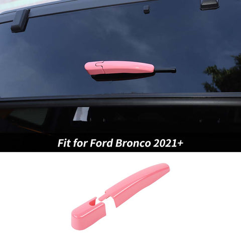 Rear Windshield Window Rain Wiper Cover Trim For Ford Bronco 2021+ Accessories | CheroCar