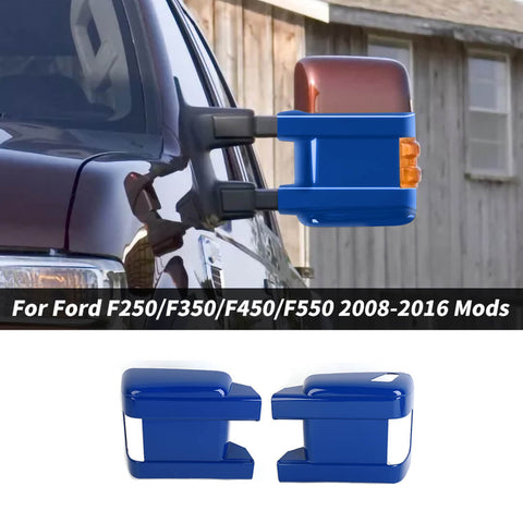 For 2008-2016 Ford F250/F350/F450/F550 Side Rearview Mirror Shell Trim Cover