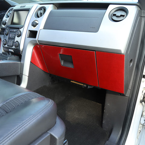 For 2009-2014 Ford F150 Raptor Front Dash Panel Center Console Decor Cover Trim