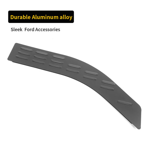For 2009-2014 F150 black Rear Window Louver Vent Trim