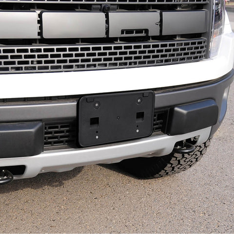 For 2010-2014 Ford F150 SVT Raptor Front Bumper License Plate Mounting Bracket