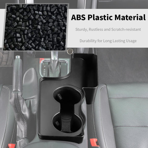 For 2015-2023 Ford Mustang Shifter Storage Box Gear Shift Console Side Tray Organizer