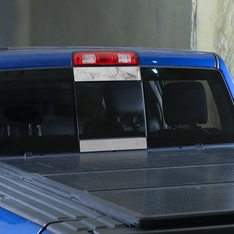 For 2011+ Dodge Ram Car Rear Sliding Window Cover Trim Strips