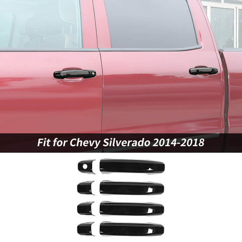 For 2014-2018 Chevy Silverado/ GMC Sierra Exterior Door Handle Cover Trim Decor