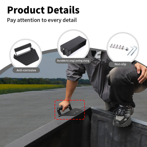For 2007-2013 Chevy Silverado/GMC-SIERRA Rear Cargo Tail Box Grab Handle Bracket Accessories