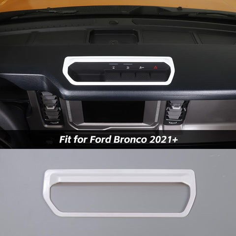 Front Differential Control Switch Panel Trim Decor Cover For Ford Bronco 2021+ Accessories | CheroCar