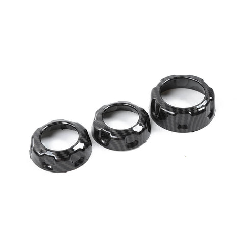 For 2015+ Dodge Challenger & 2011+ Charger & 2012-2017 Ram & 2016-2020 Durango & 2011+ 300C Air Conditioning Switch Trim Ring Cover
