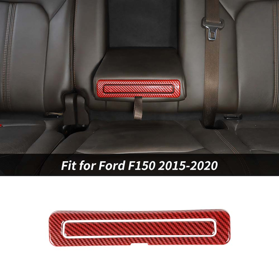 For 2015-2020 Ford F150 Inner Rear Armrest Cup Holder Panel Cover Trim