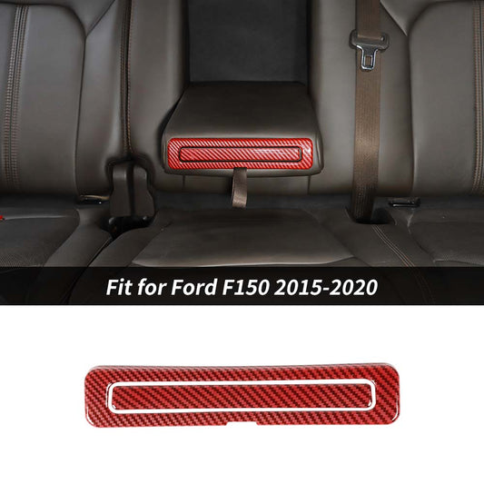 Inner Rear Armrest Cup Holder Panel Cover Trim For Ford F150 2015-2020 Accessories | CheroCar