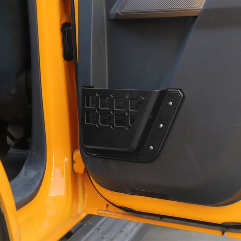 For 2021+ Ford Bronco Interior Front & Rear Door Mesh Storage Box