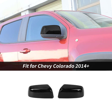 Side Half Rearview Mirror Cover Trim For Chevy Colorado 2014+ Accessories | CheroCar